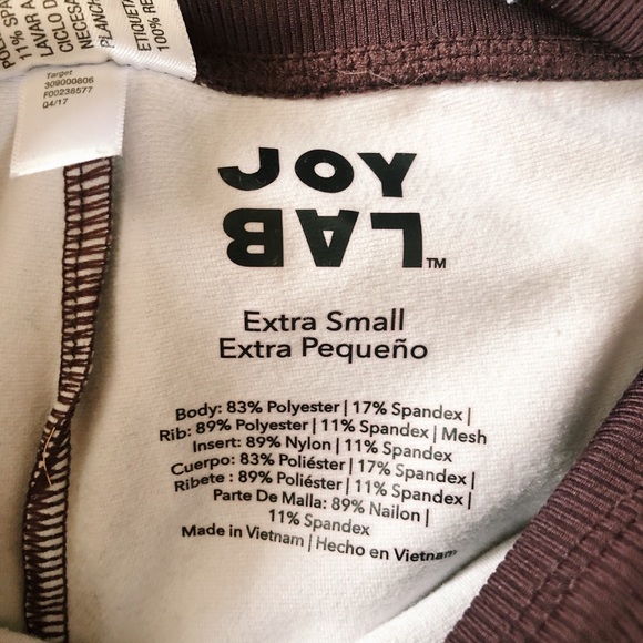 Burgundy Target JoyLab Mid Rise leggings - Picture 4 of 6